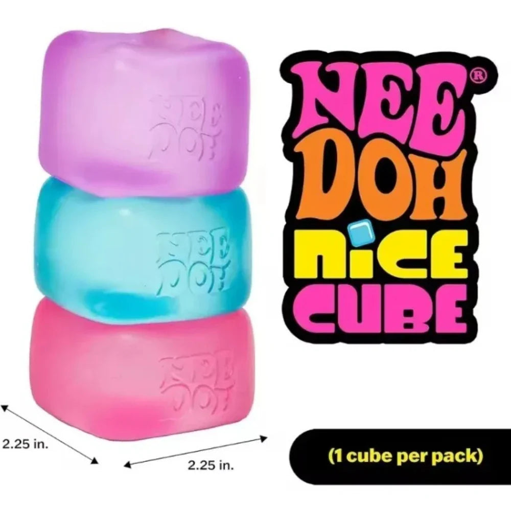 Squishy NeeDoh Stress Cube